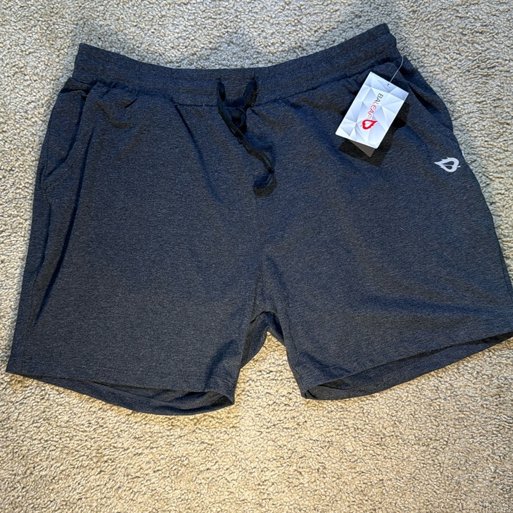 Baleaf Athletic Mens Shorts Size XL Black